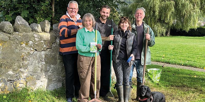 New wildflower areas at Hannah More Park