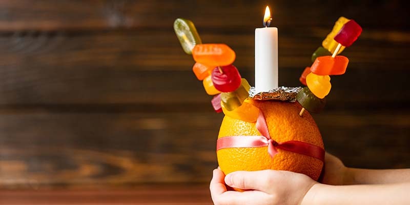 Christingle at St John the Baptist, Axbridge